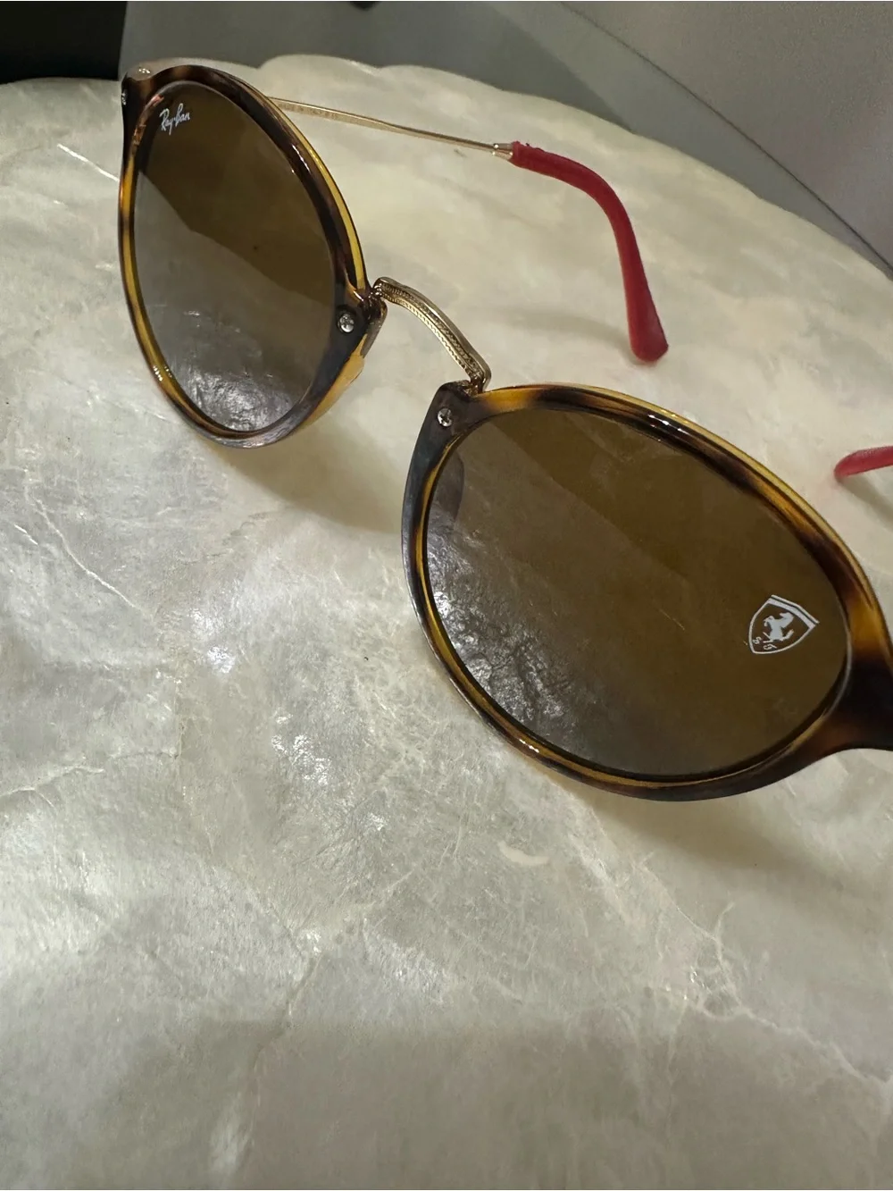 Ray-Ban Ferrari round sunglasses